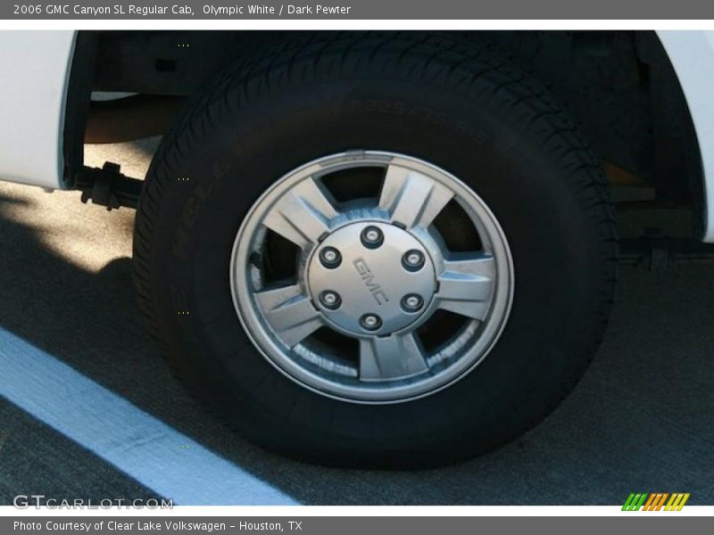 Olympic White / Dark Pewter 2006 GMC Canyon SL Regular Cab