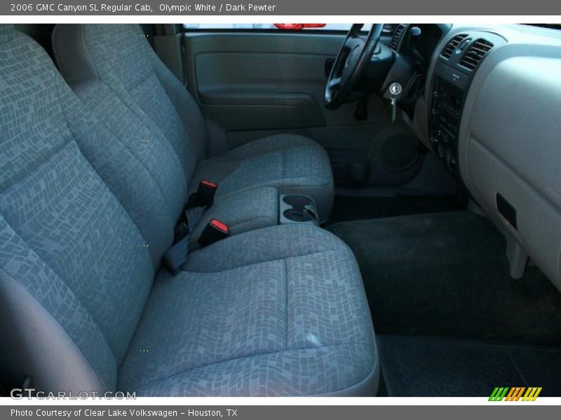 Olympic White / Dark Pewter 2006 GMC Canyon SL Regular Cab