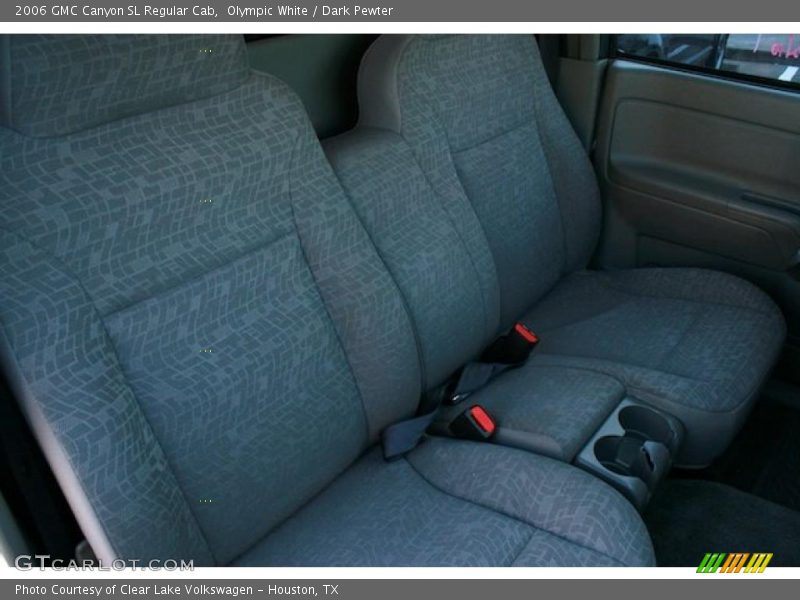 Olympic White / Dark Pewter 2006 GMC Canyon SL Regular Cab