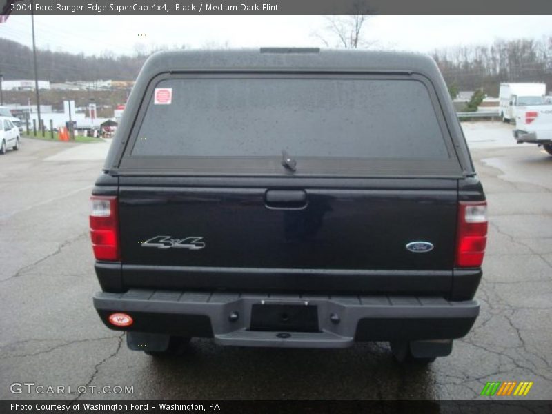 Black / Medium Dark Flint 2004 Ford Ranger Edge SuperCab 4x4