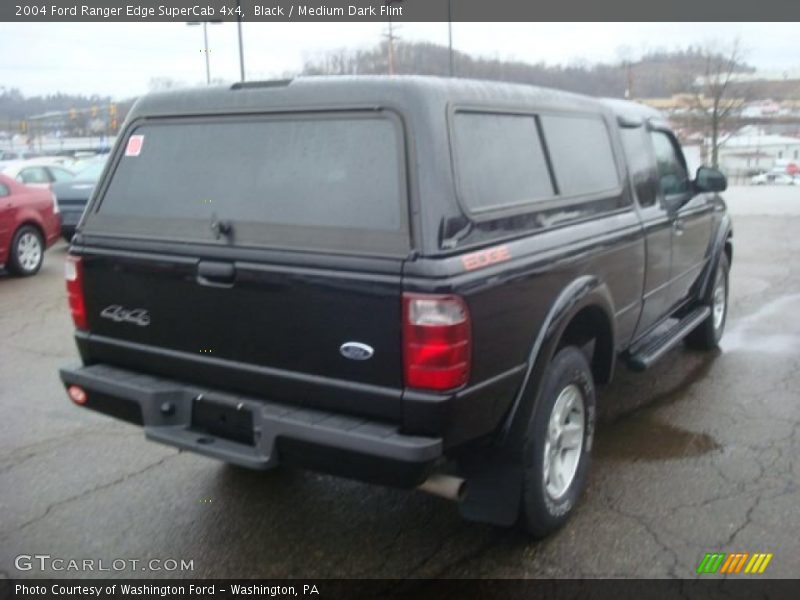 Black / Medium Dark Flint 2004 Ford Ranger Edge SuperCab 4x4