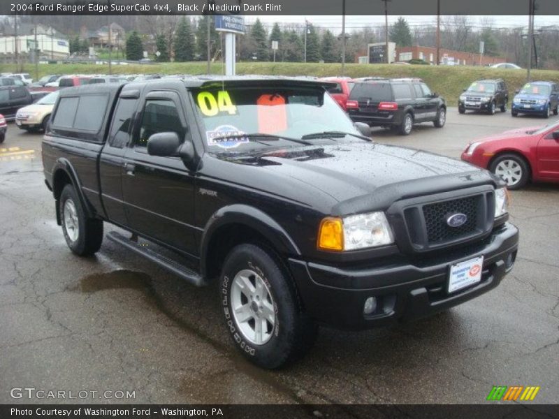 Black / Medium Dark Flint 2004 Ford Ranger Edge SuperCab 4x4