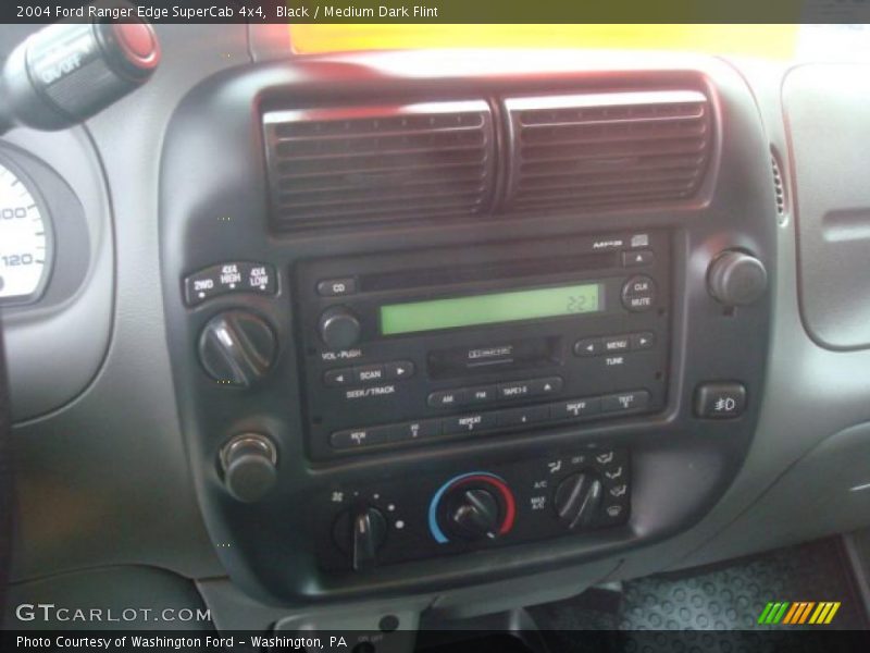 Black / Medium Dark Flint 2004 Ford Ranger Edge SuperCab 4x4