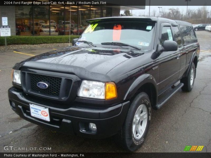 Black / Medium Dark Flint 2004 Ford Ranger Edge SuperCab 4x4