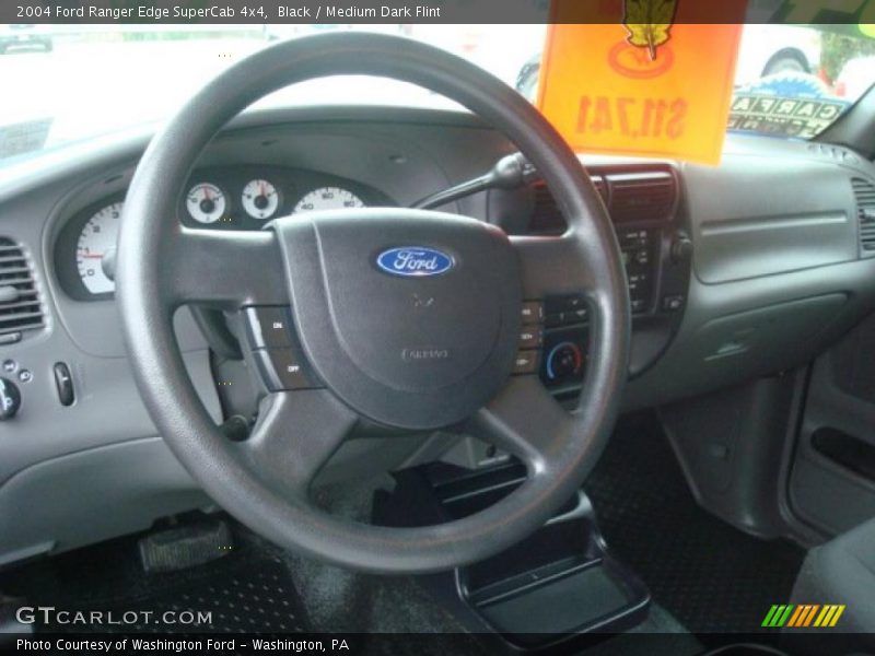 Black / Medium Dark Flint 2004 Ford Ranger Edge SuperCab 4x4