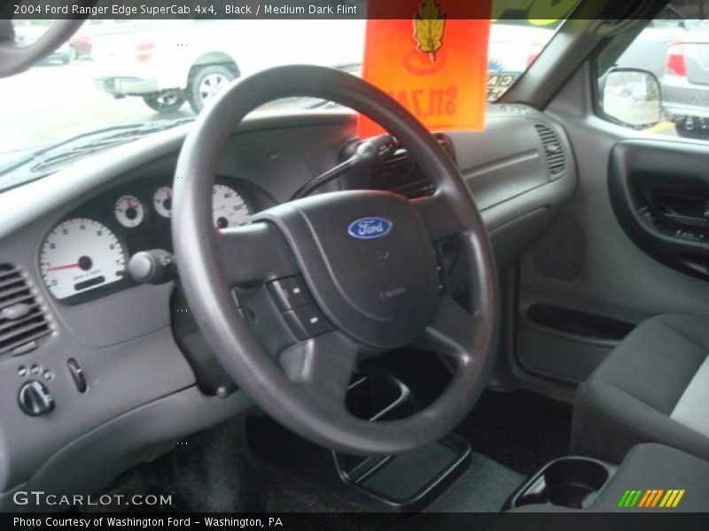 Black / Medium Dark Flint 2004 Ford Ranger Edge SuperCab 4x4