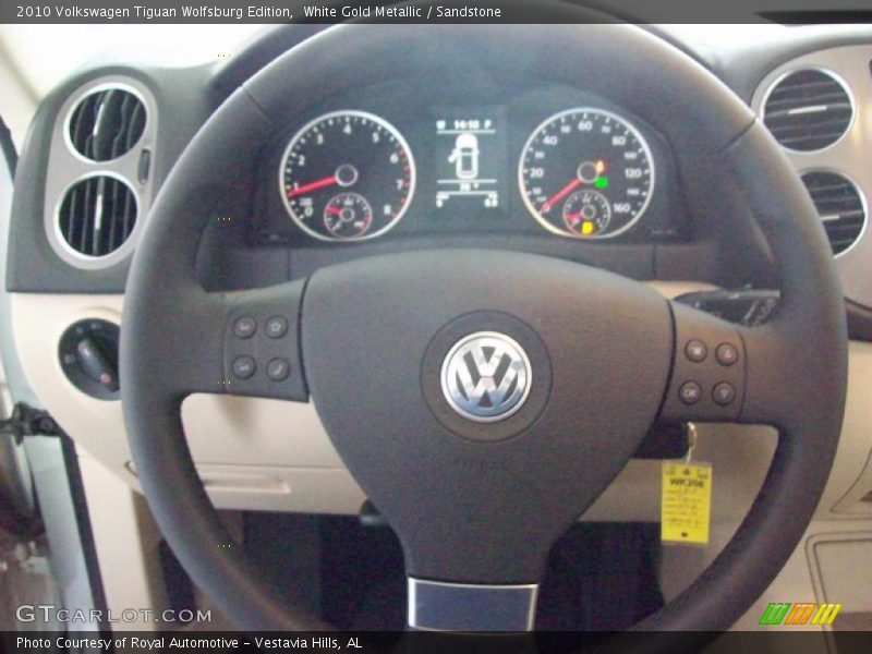 White Gold Metallic / Sandstone 2010 Volkswagen Tiguan Wolfsburg Edition