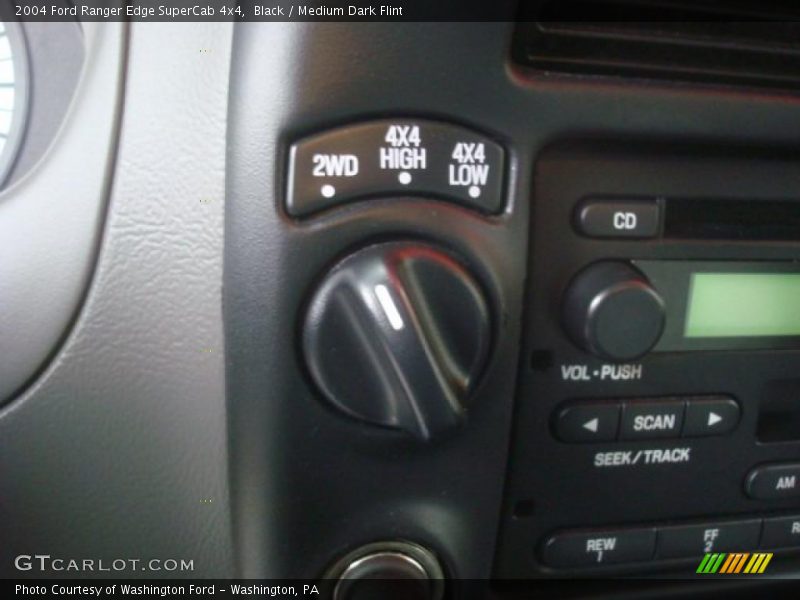 Black / Medium Dark Flint 2004 Ford Ranger Edge SuperCab 4x4