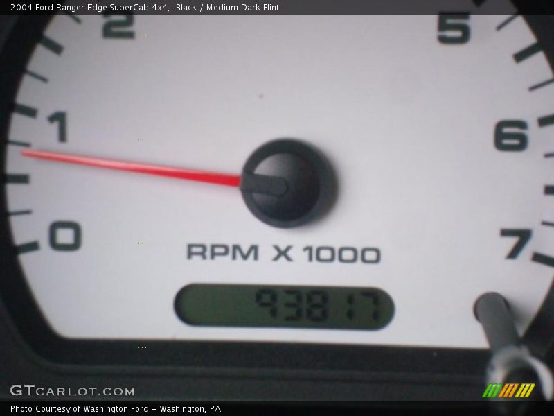 Black / Medium Dark Flint 2004 Ford Ranger Edge SuperCab 4x4