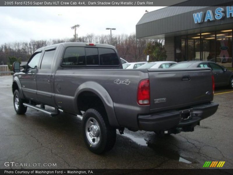 Dark Shadow Grey Metallic / Dark Flint 2005 Ford F250 Super Duty XLT Crew Cab 4x4