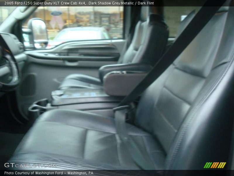 Dark Shadow Grey Metallic / Dark Flint 2005 Ford F250 Super Duty XLT Crew Cab 4x4
