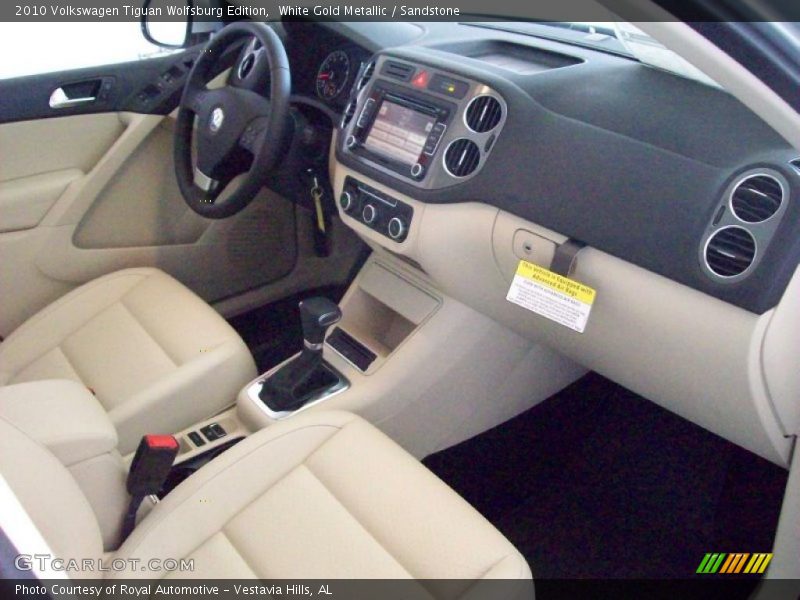 White Gold Metallic / Sandstone 2010 Volkswagen Tiguan Wolfsburg Edition