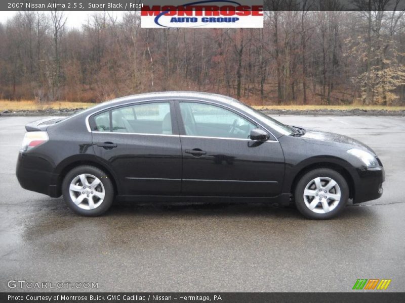 Super Black / Frost 2007 Nissan Altima 2.5 S