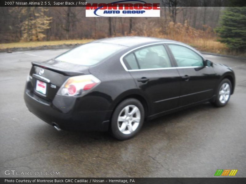 Super Black / Frost 2007 Nissan Altima 2.5 S