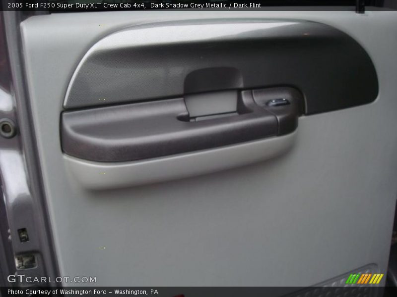 Dark Shadow Grey Metallic / Dark Flint 2005 Ford F250 Super Duty XLT Crew Cab 4x4