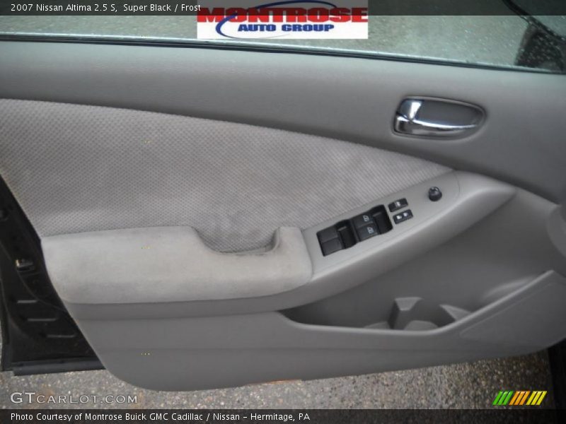Super Black / Frost 2007 Nissan Altima 2.5 S