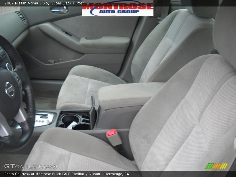 Super Black / Frost 2007 Nissan Altima 2.5 S