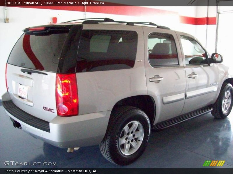 Silver Birch Metallic / Light Titanium 2008 GMC Yukon SLT