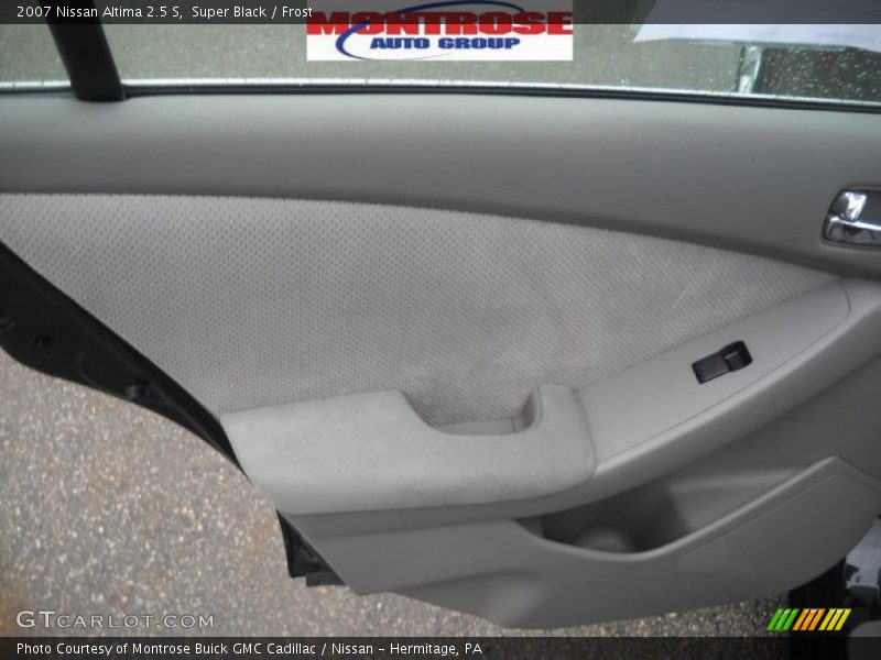 Super Black / Frost 2007 Nissan Altima 2.5 S