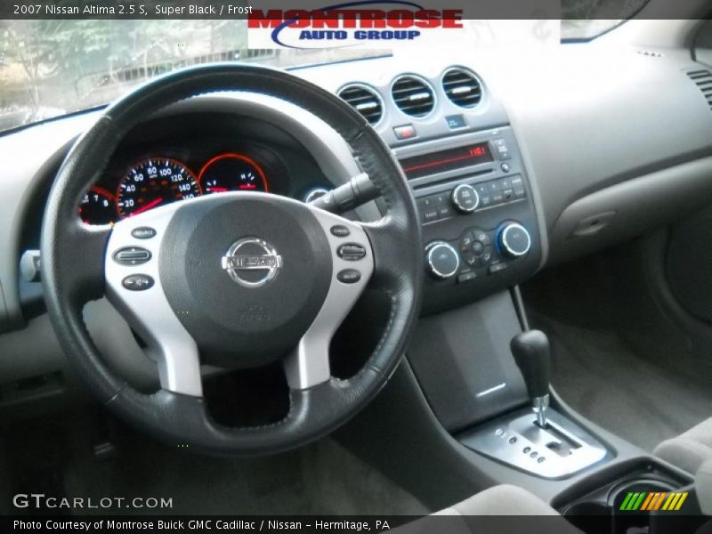 Super Black / Frost 2007 Nissan Altima 2.5 S