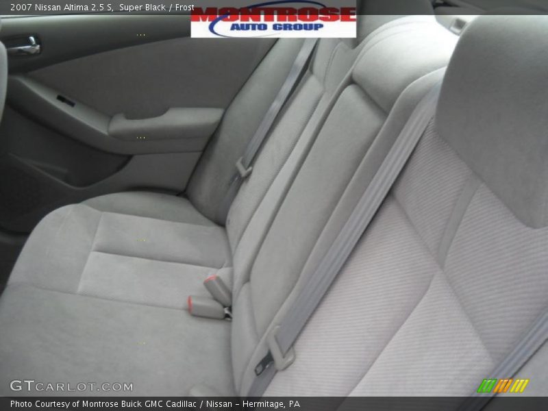 Super Black / Frost 2007 Nissan Altima 2.5 S