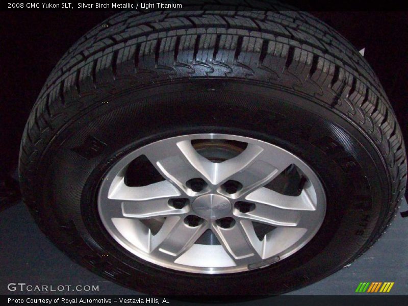 Silver Birch Metallic / Light Titanium 2008 GMC Yukon SLT