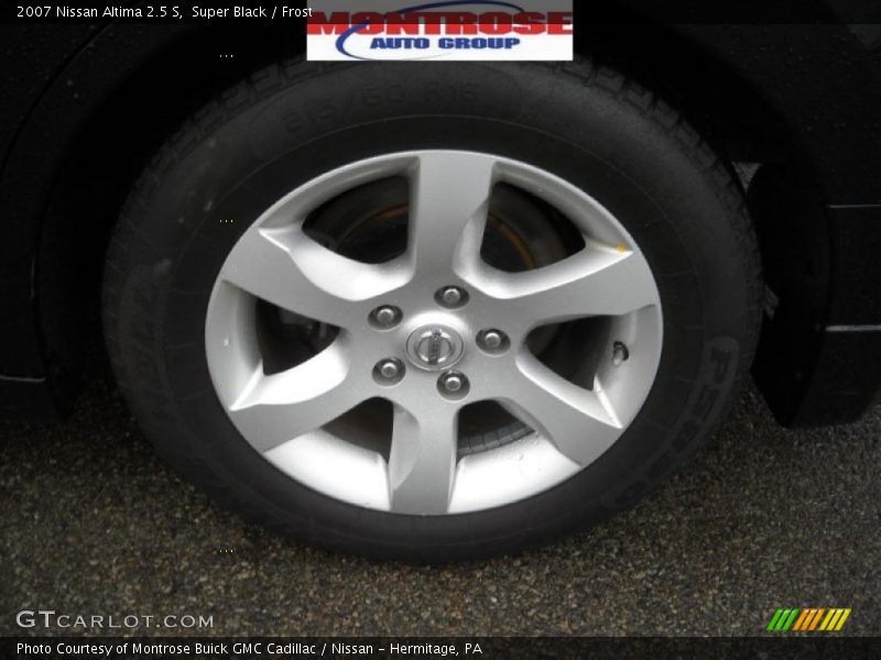 Super Black / Frost 2007 Nissan Altima 2.5 S