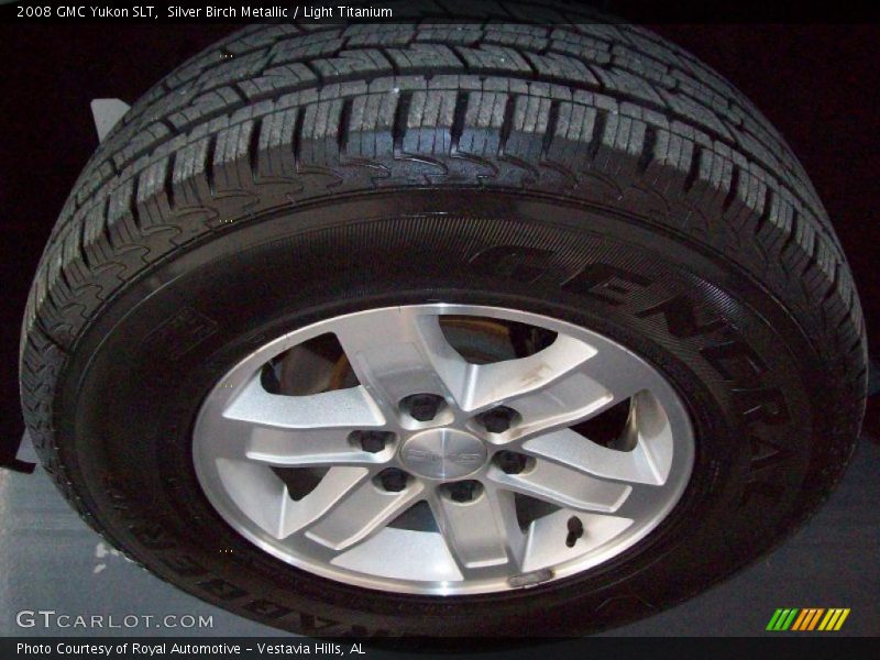 Silver Birch Metallic / Light Titanium 2008 GMC Yukon SLT