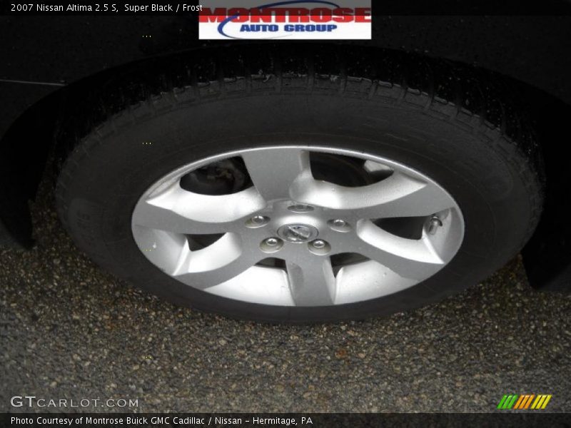 Super Black / Frost 2007 Nissan Altima 2.5 S