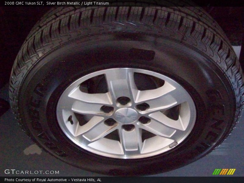 Silver Birch Metallic / Light Titanium 2008 GMC Yukon SLT