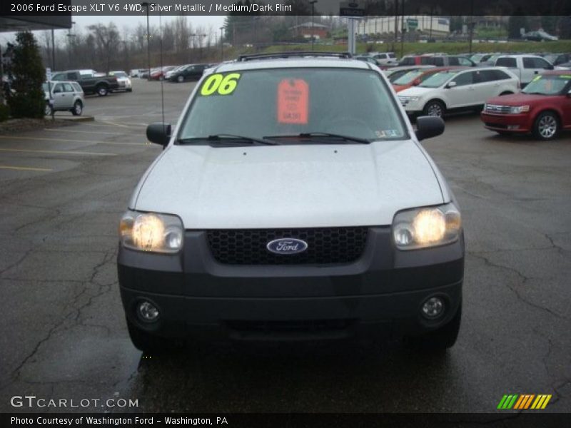 Silver Metallic / Medium/Dark Flint 2006 Ford Escape XLT V6 4WD