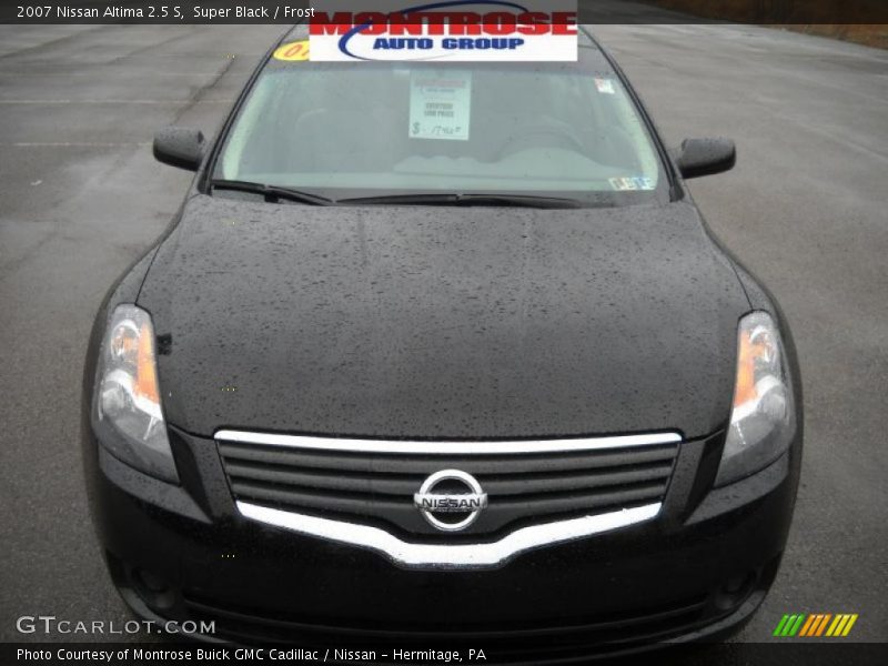 Super Black / Frost 2007 Nissan Altima 2.5 S