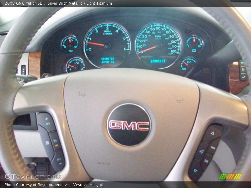 Silver Birch Metallic / Light Titanium 2008 GMC Yukon SLT