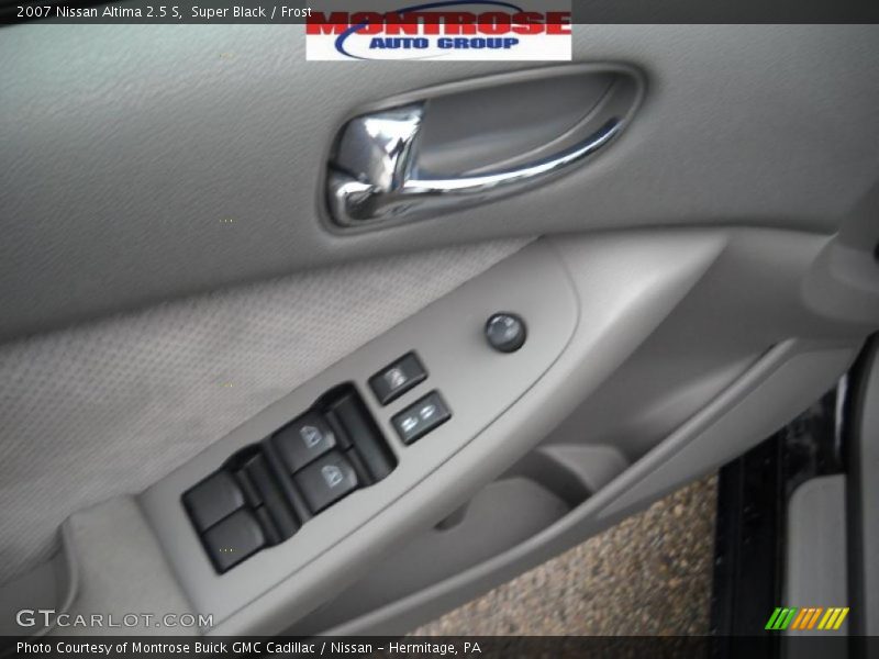 Super Black / Frost 2007 Nissan Altima 2.5 S