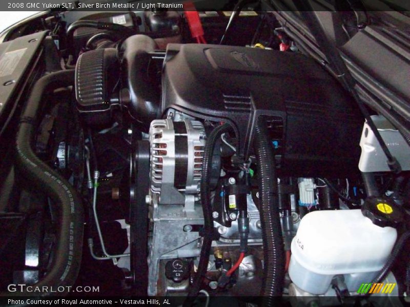 Silver Birch Metallic / Light Titanium 2008 GMC Yukon SLT