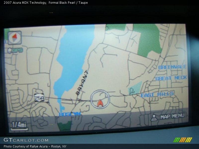 Formal Black Pearl / Taupe 2007 Acura MDX Technology