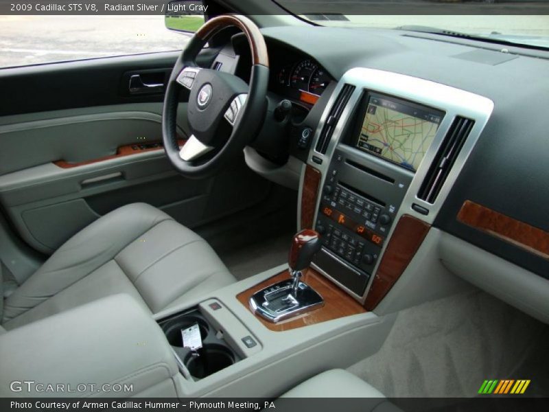Radiant Silver / Light Gray 2009 Cadillac STS V8