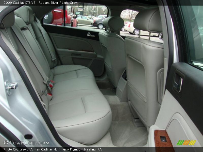 Radiant Silver / Light Gray 2009 Cadillac STS V8