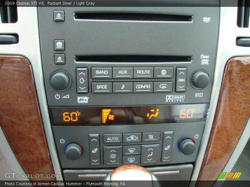 Radiant Silver / Light Gray 2009 Cadillac STS V8