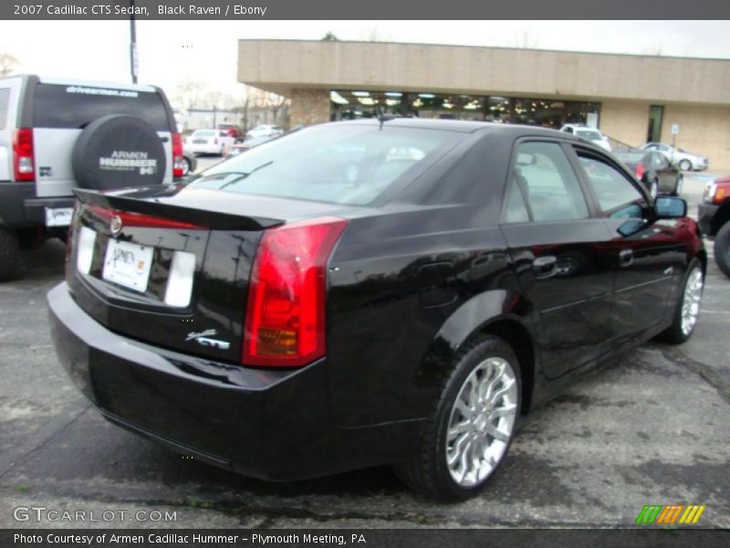 Black Raven / Ebony 2007 Cadillac CTS Sedan