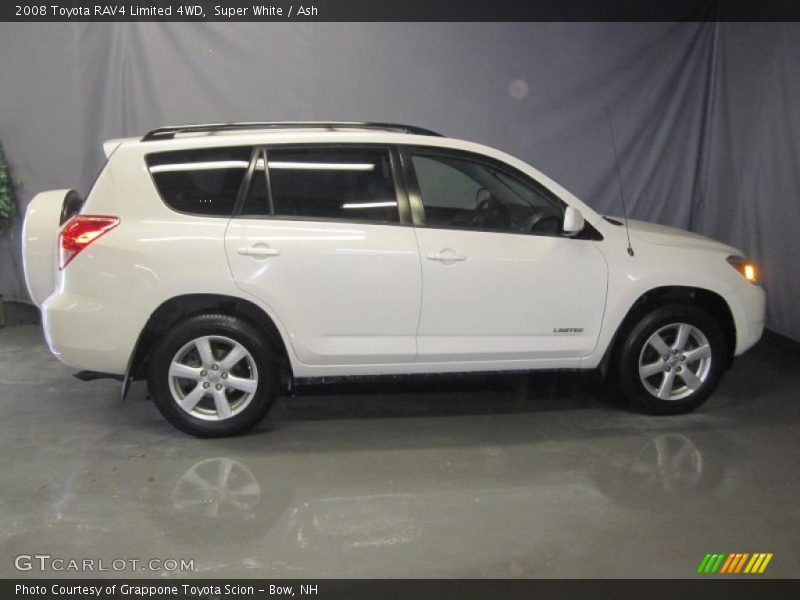 Super White / Ash 2008 Toyota RAV4 Limited 4WD