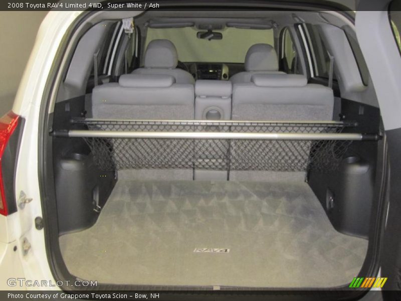 Super White / Ash 2008 Toyota RAV4 Limited 4WD