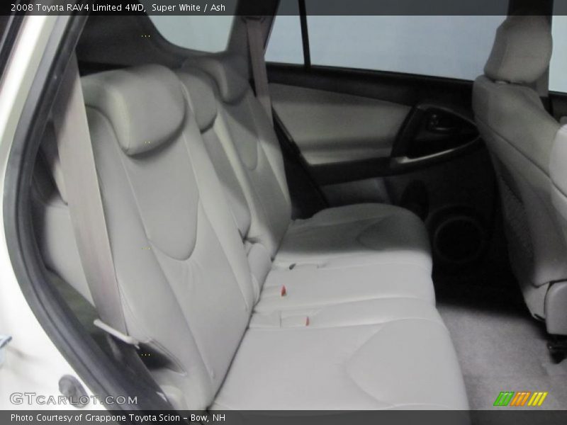 Super White / Ash 2008 Toyota RAV4 Limited 4WD