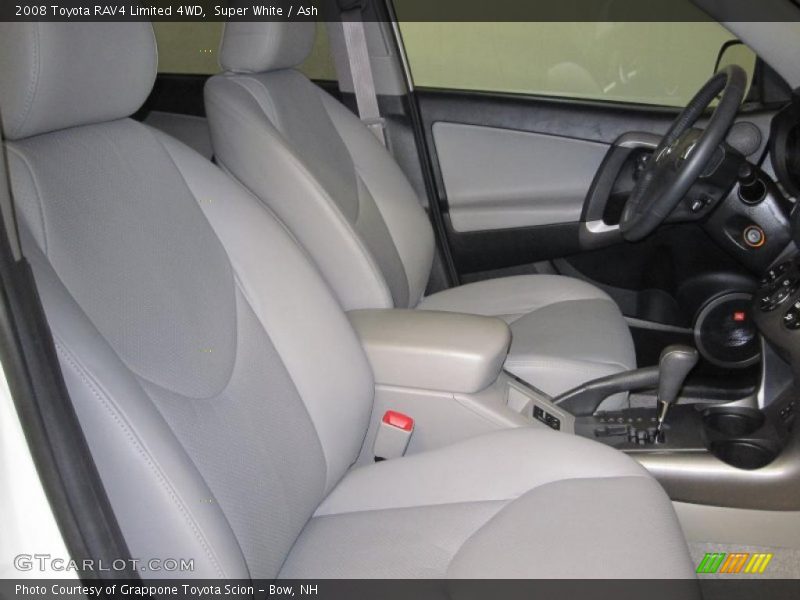 Super White / Ash 2008 Toyota RAV4 Limited 4WD