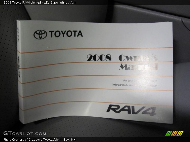 Super White / Ash 2008 Toyota RAV4 Limited 4WD