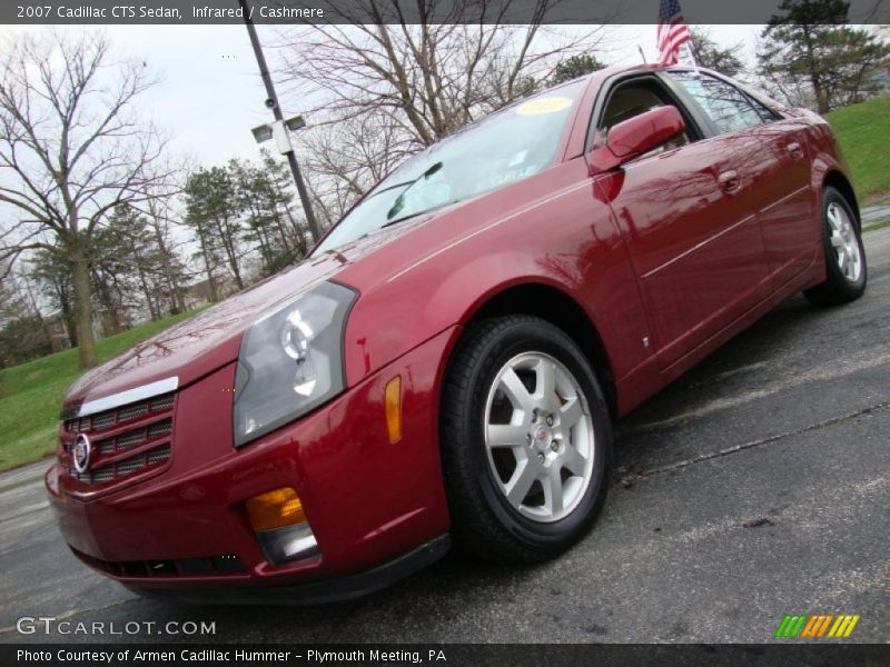 Infrared / Cashmere 2007 Cadillac CTS Sedan