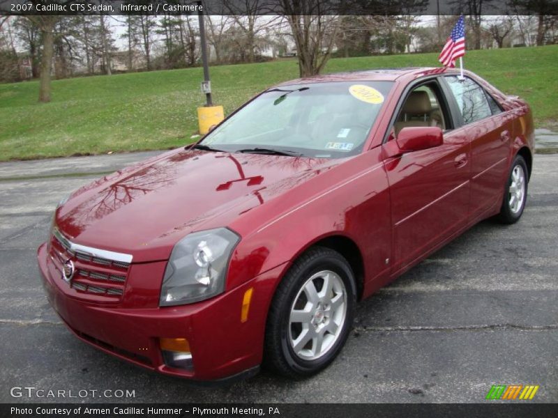 Infrared / Cashmere 2007 Cadillac CTS Sedan