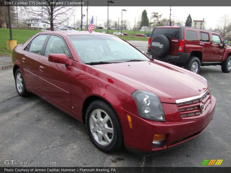 Infrared / Cashmere 2007 Cadillac CTS Sedan