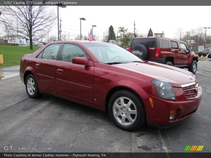 Infrared / Cashmere 2007 Cadillac CTS Sedan