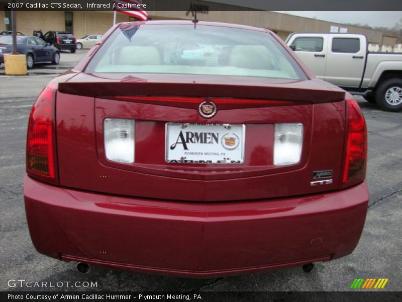 Infrared / Cashmere 2007 Cadillac CTS Sedan